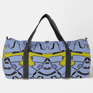 Duffel Bag, A multicolor classic stylish design D Duffle Bag