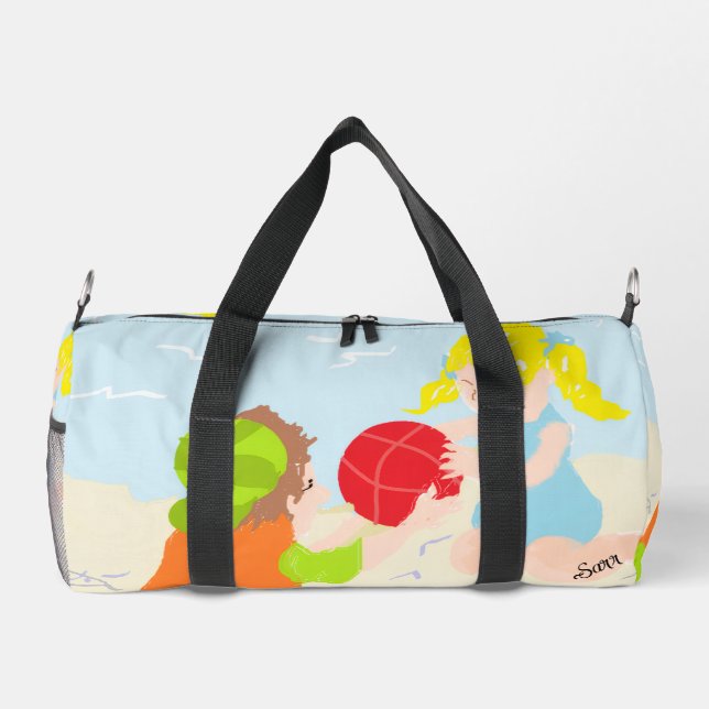 Duffel Bag : Beach Day (Back)