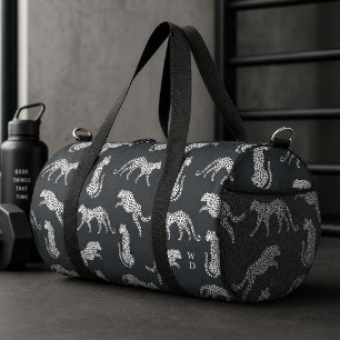 Duffel Bag Cheetah Pattern Gym Duffle