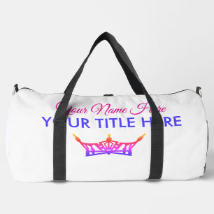 Duffel bag for your pageant princess or queen!