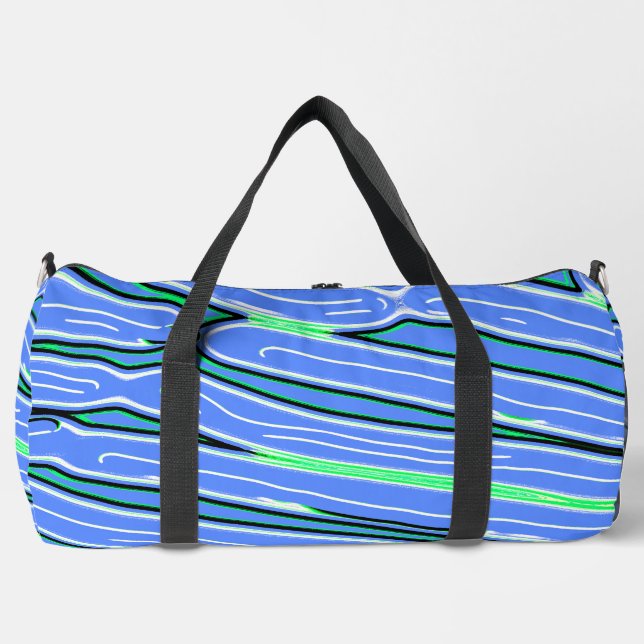 Duffel Bag, Modern blue colour classic design      Duffle Bag (Front)