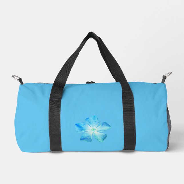 DUFFLE BAG SMALL FLOWER DESIGN (Front)