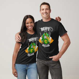 Duffy Crest Coat of Arms *Add Location* T-Shirt