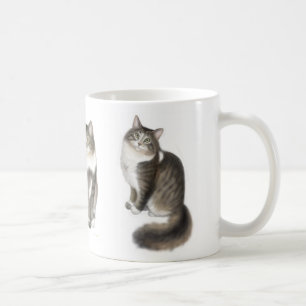 Duffy the Maine Coon Cat Mug