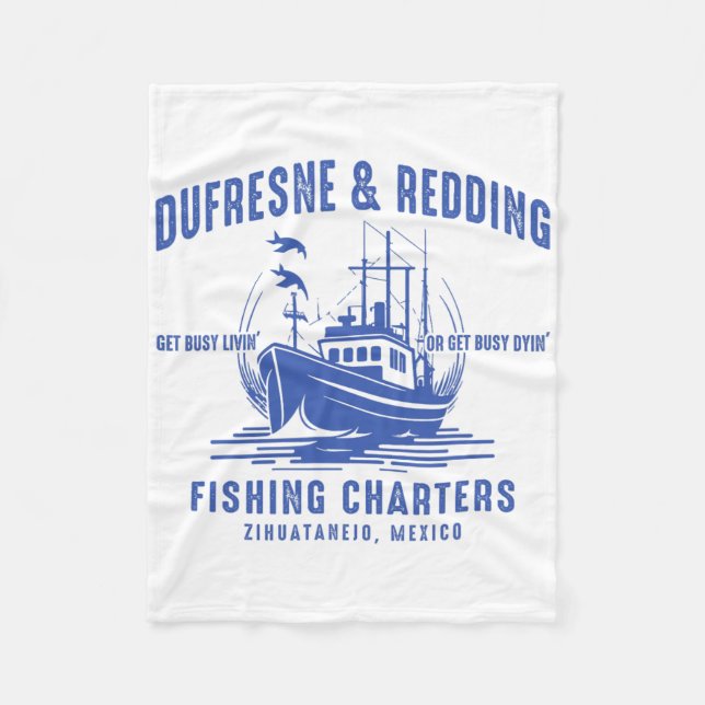 Dufresne And Redding Fishing Charters Lover  Fleece Blanket (Front)