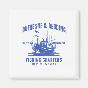 Dufresne And Redding Fishing Charters Lover Magnet