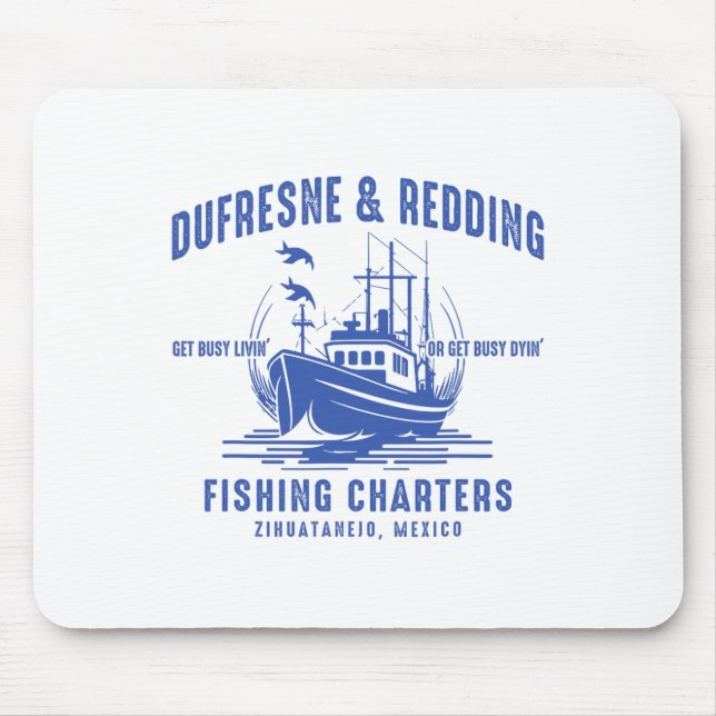 Dufresne And Redding Fishing Charters Lover  Mouse Pad (Front)