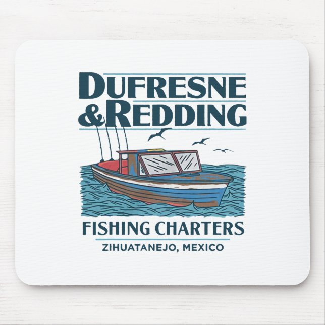 Dufresne And Redding Fishing Charters  Mouse Pad (Front)