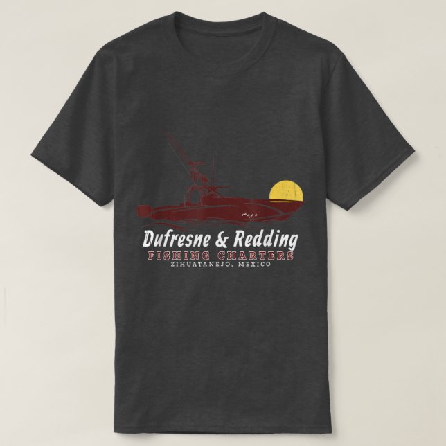 Dufresne And Redding Fishing Charters Zihuatanejo  T-Shirt (Design Front)