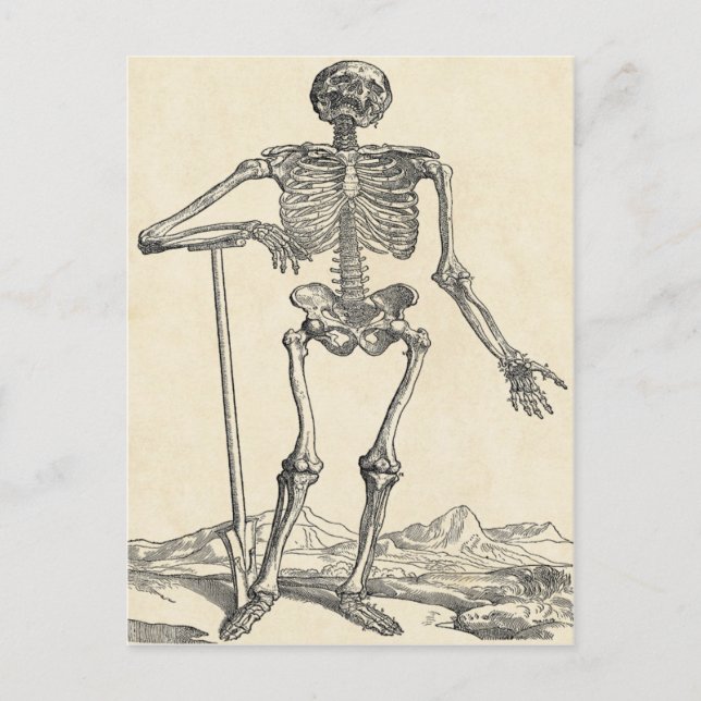 Dug His Own Grave Postcard (Front)