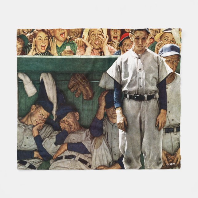 Dugout Fleece Blanket (Front (Horizontal))