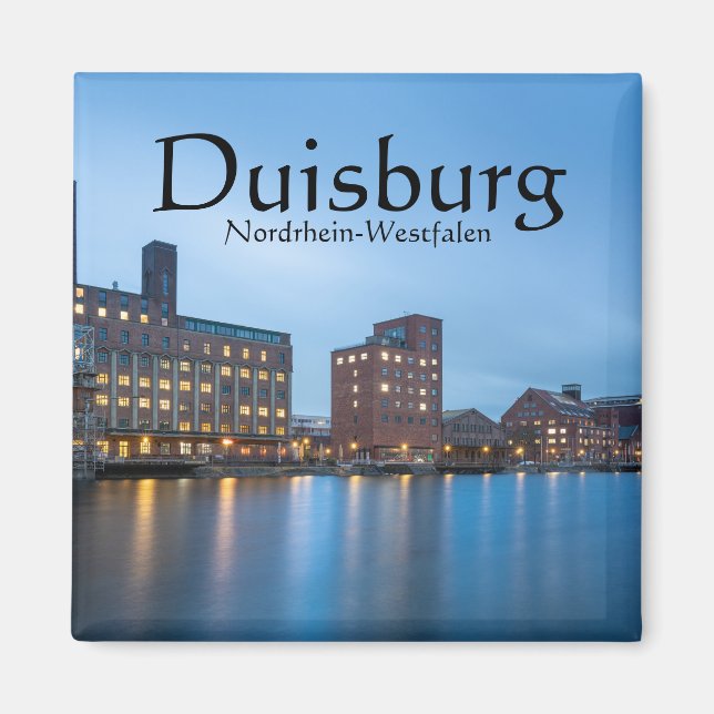 Duisburg Germany Magnet (Front)