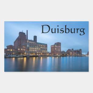 Duisburg Germany Rectangular Sticker