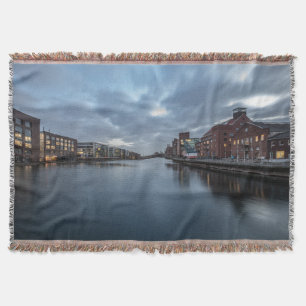 Duisburg Germany Throw Blanket