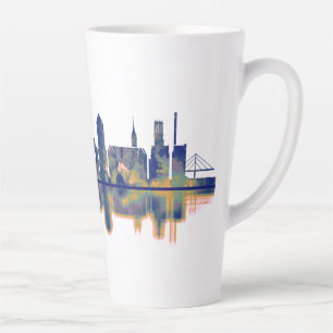 Duisburg Skyline Latte Mug