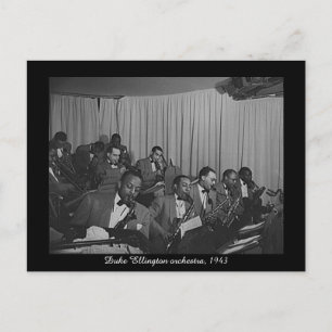 Duke Ellington orchestra, 1943 Postcard