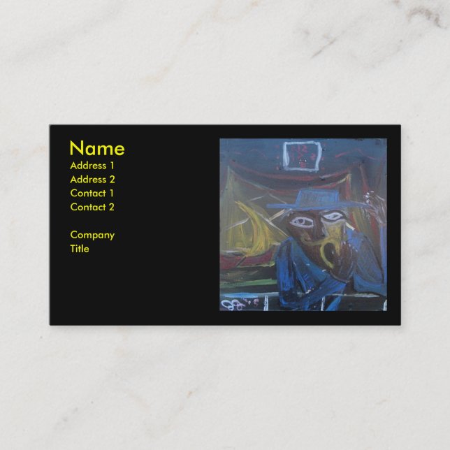 DUKE JONES BUSINESS CARD (Front)