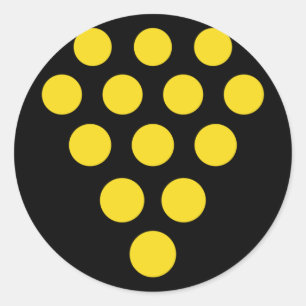 Duke Of Cornwall, United Kingdom Classic Round Sticker