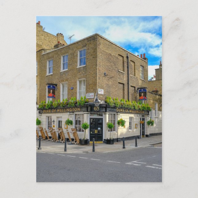 Duke of Wellington, Belgravia, London Postcard (Front)