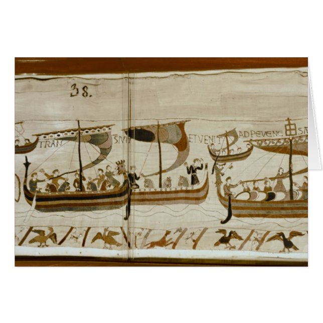 Duke William and his fleet cross Pevensey (Front Horizontal)