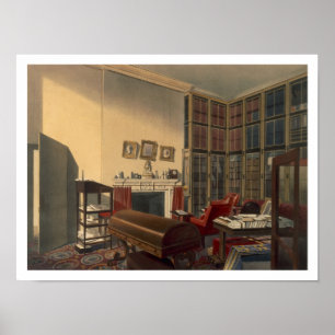 Duke's Own Room, Apsley House, by T. Boys (colour Poster