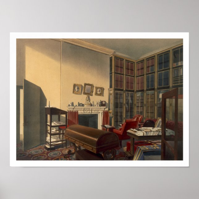 Duke's Own Room, Apsley House, by T. Boys (colour Poster (Front)