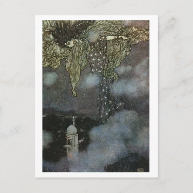 Dulac's Rubaiyat Postcard (Front)