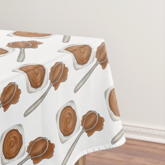 Dulce de Leche Latin American Caramelised Milk Tablecloth (In Situ)