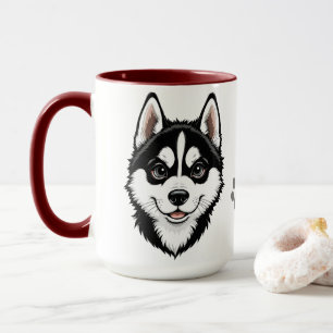 Dulce Husky Puppy Siberian Mug