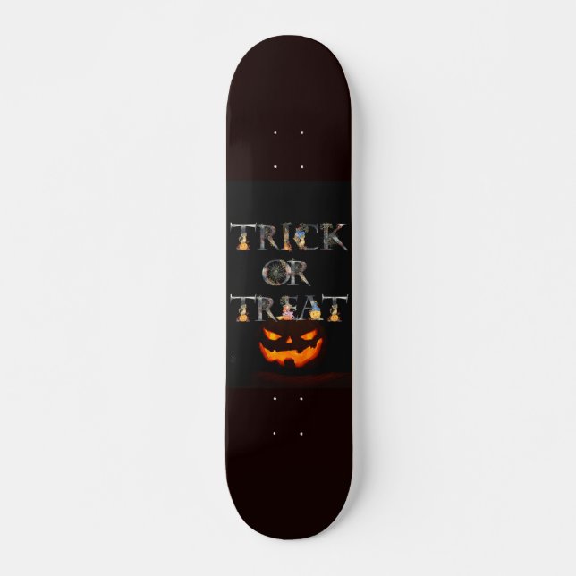 DULCES O TRUCO, TRICK OR TREAT SKATEBOARD (Front)