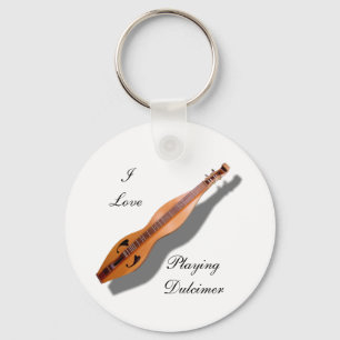 DULCIMER-KEYCHAIN KEY RING