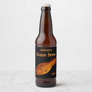 Dulcimer Music Beer Label
