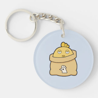 Dull Chick, Full Bag Key Ring