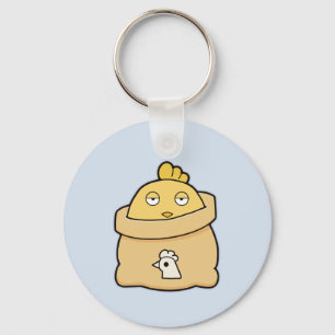 Dull Chick, Full Bag Key Ring