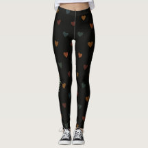 Dull Color Heart Pattern