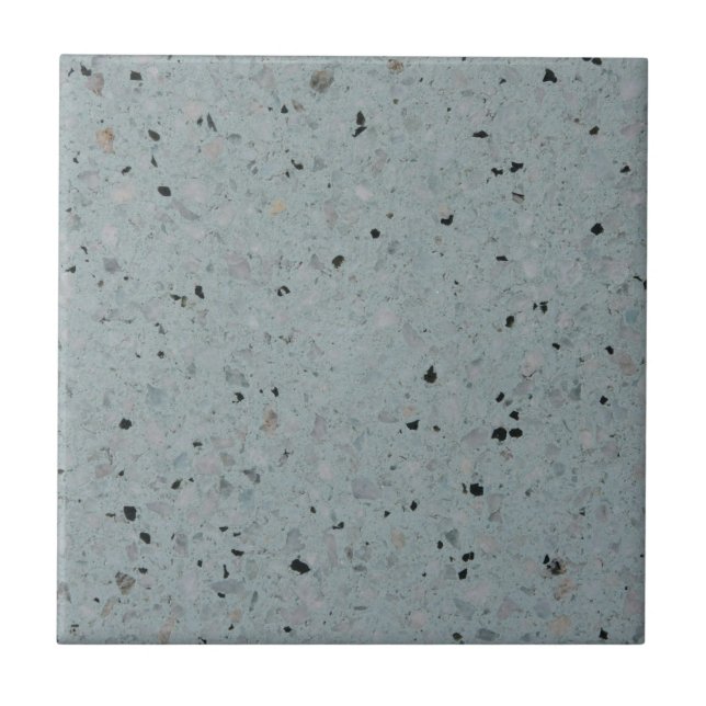 Dull grey marble look ceramic tile (Front)