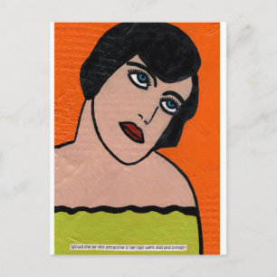 Dull postcard