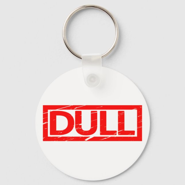 Dull Stamp Key Ring (Front)