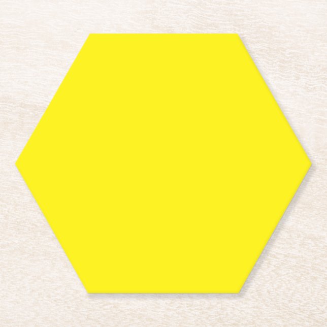  Dull Yellow,Golden Dream,Light Gold, Paper Coaster (Front)