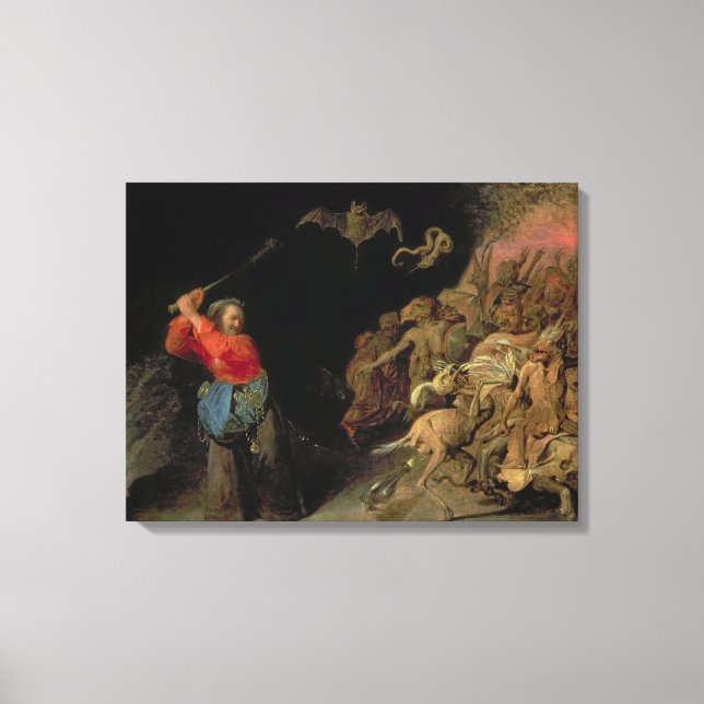Dulle Griet  raiding Hell Canvas Print (Front)