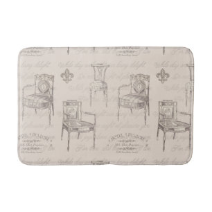 Dulocke Chairs Bath Mat