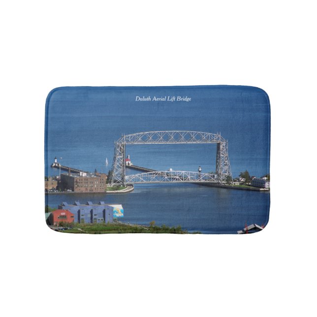 Duluth Aerial Lift Bridge bathmat (Front)