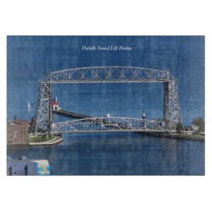 Duluth Aerial Lift Bridge cutting board