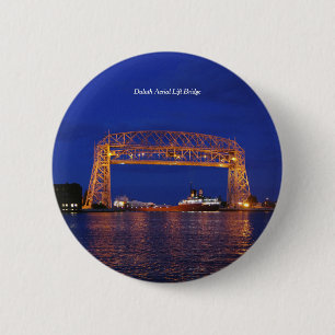 Duluth Aerial Lift Bridge & John G. Munson button
