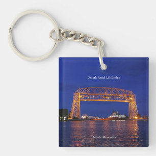Duluth Aerial Lift Bridge & John G. Munson Key Ring