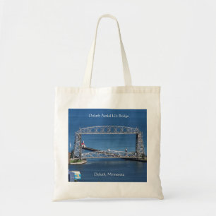 Duluth Aerial Lift Bridge tote bag