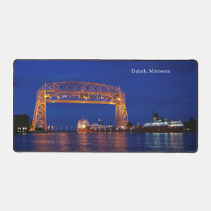 Duluth Arial Lift Bridge John G Munson Desk Mat