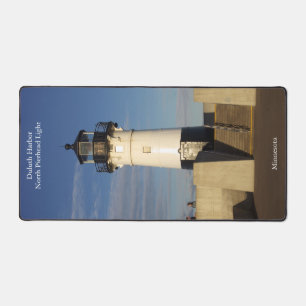Duluth Harbor North Pierhead Light desk mat