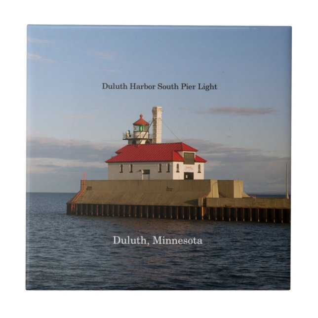 Duluth Harbour South Pier Light tile (Front)
