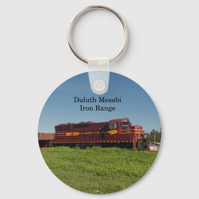 Duluth Mesabi Locomotive 316 key chain (Front)